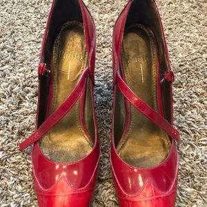 Red Paolo shoes. 8.5